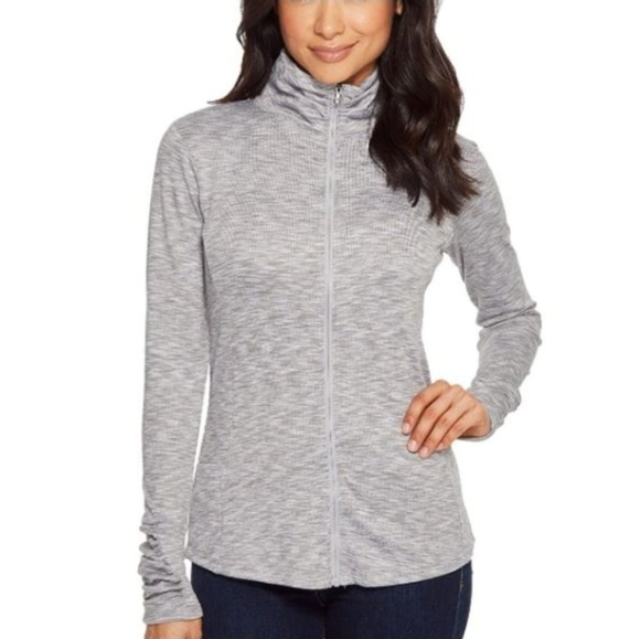 COLUMBIA Full Zip Jacket Outerspaced III - Plus Size 3X Pockets Peach Pink - Picture 2 of 5